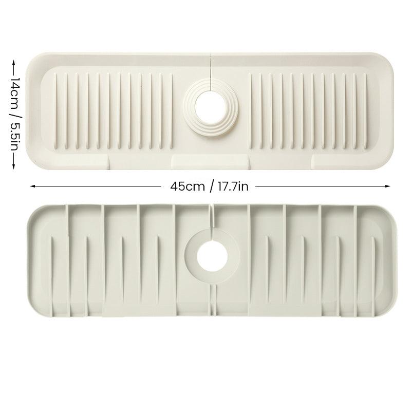 Tapis de protection imperméable pour évier de cuisine