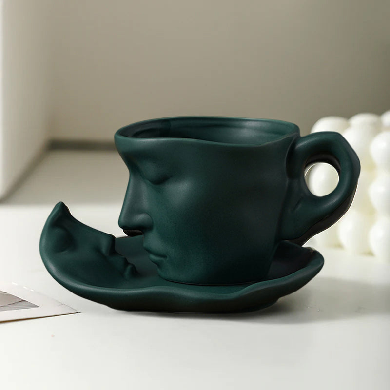 Mug à café romantique et artistique