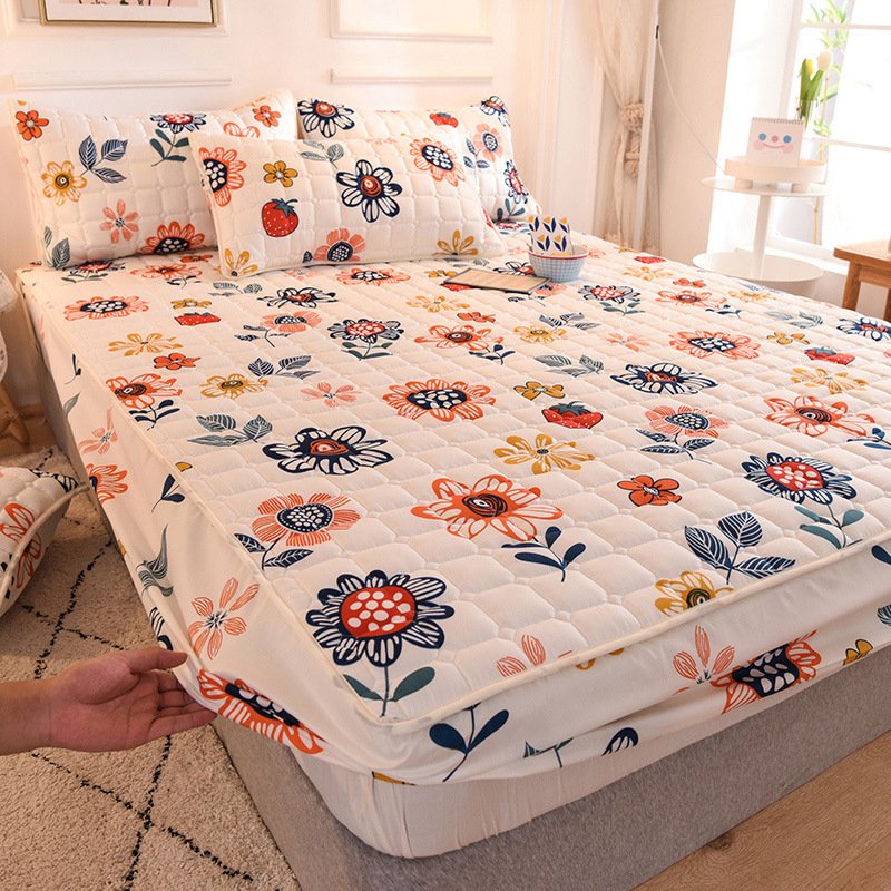 Protège-matelas en soie douce