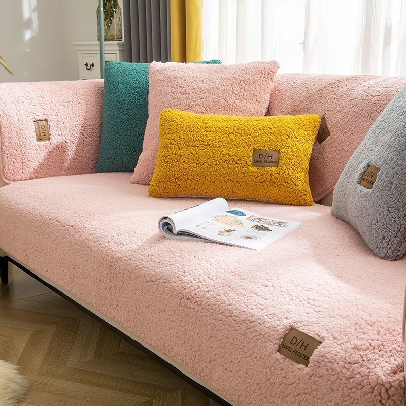 Housse de protection élégante pour canapé en tissu