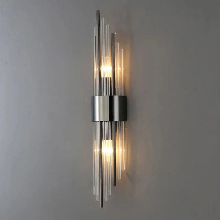 Applique murale LED en verre de luxe