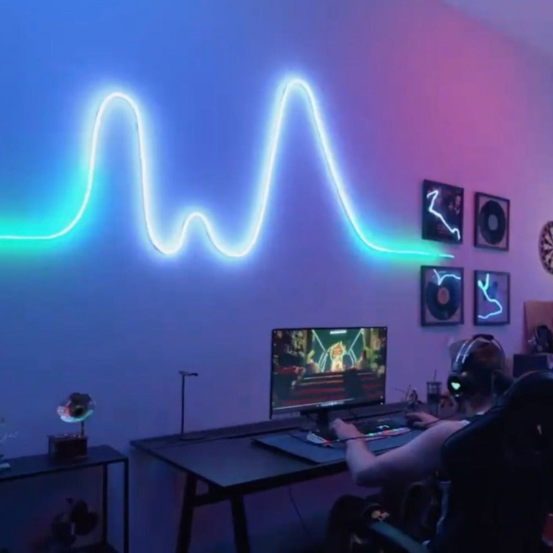 Smart Phone Controlled Colorful LED Strip Light - Halri