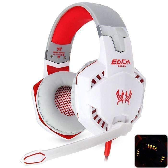 Casque de jeu avec son surround, écouteurs circum-auriculaires
