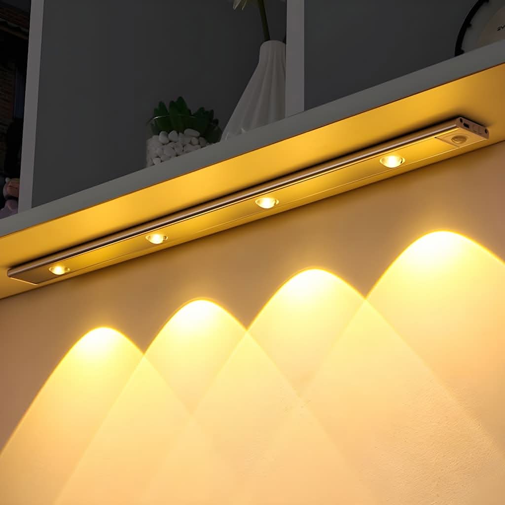 Lampe LED à gradation automatique et détecteur de mouvement