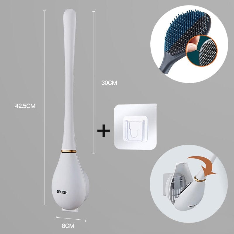 Soft Grip Silicone Toilet Brush