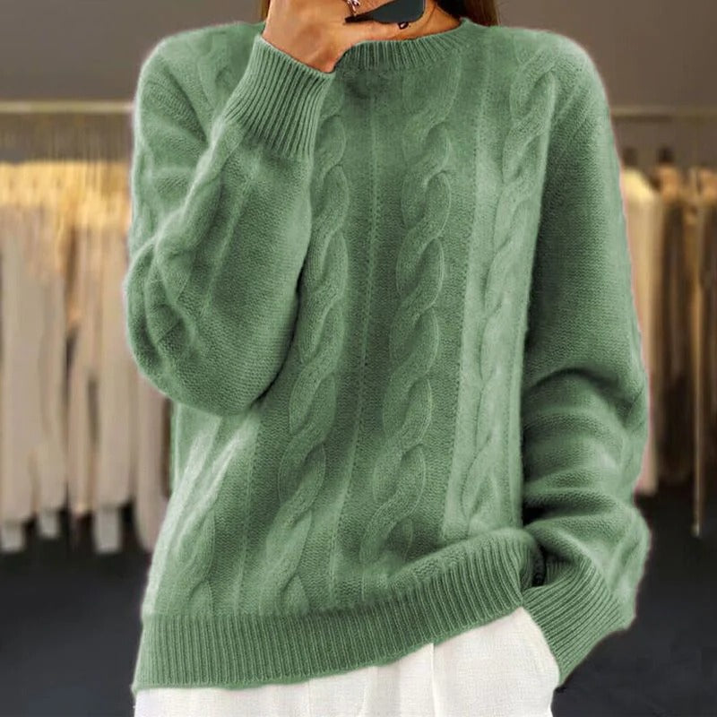Cozy Soft Women's Crew Sweater - Halri