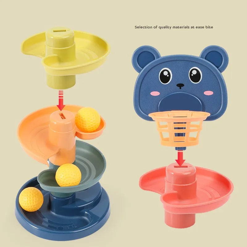 Colorful Marble Run Kids Playset - Halri