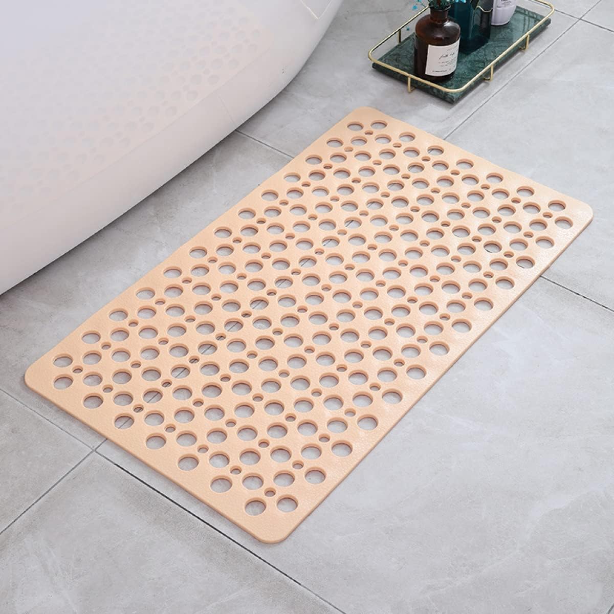 Tapis de bain antidérapant haut de gamme avec ventouses