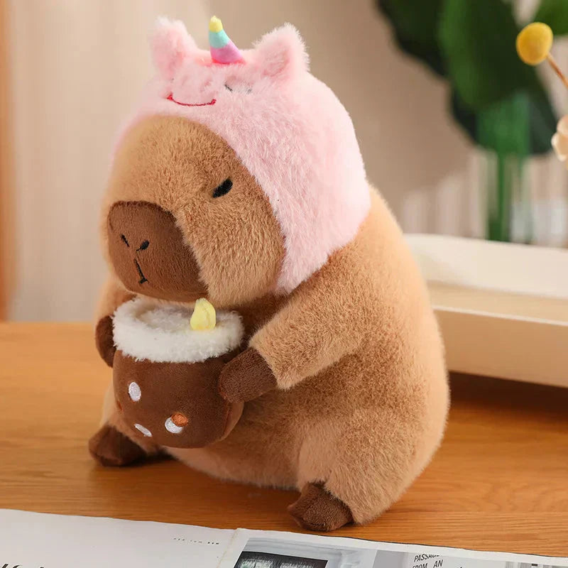 Adorables peluches capybara