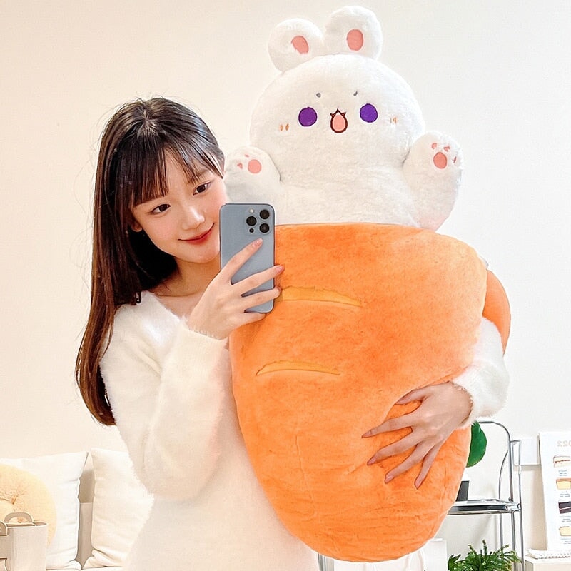 Collection de peluches en forme de grande nourriture mignonne