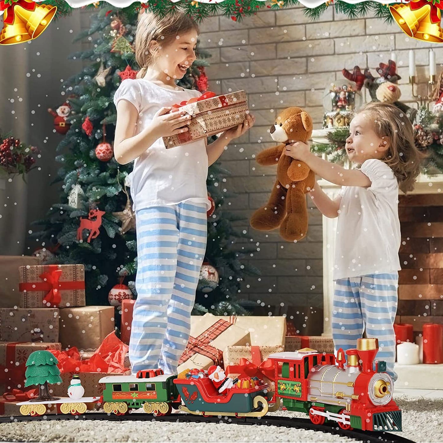 Complete Christmas Train Table Set - Halri