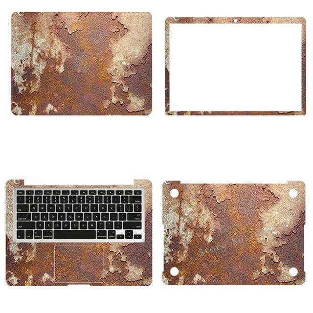 Autocollant pour ordinateur portable au design rétro