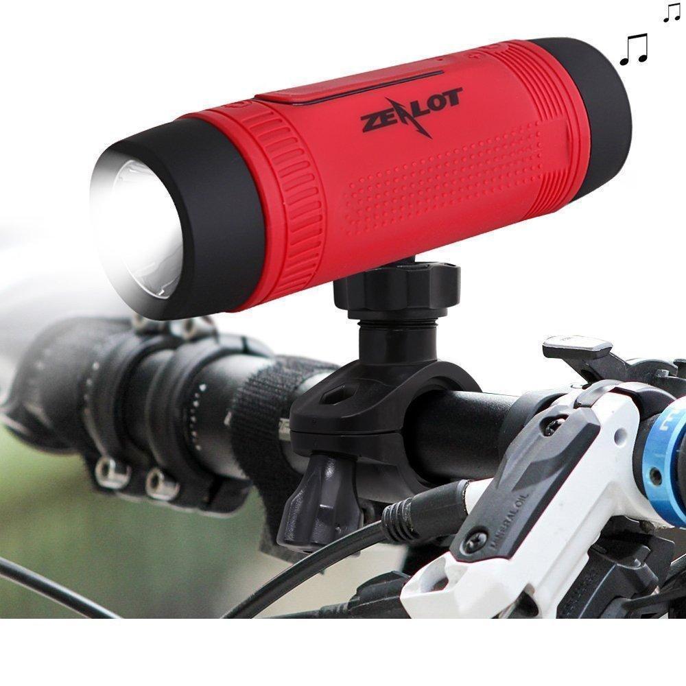 Wireless Bike Speaker Light With Power Bank Charger