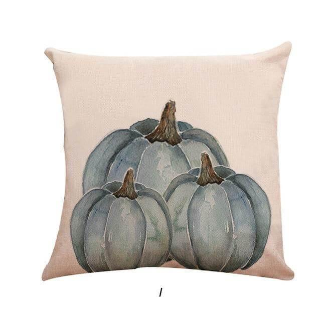 Housses de coussin décoratives citrouille d'automne