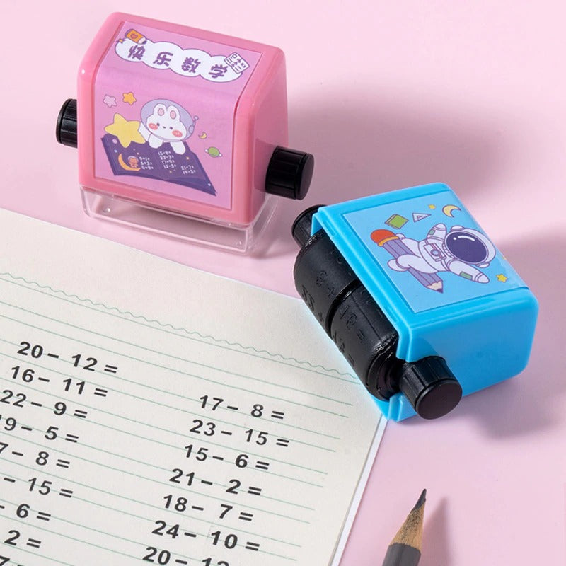Fun Kids Math Learning Stamp - Halri