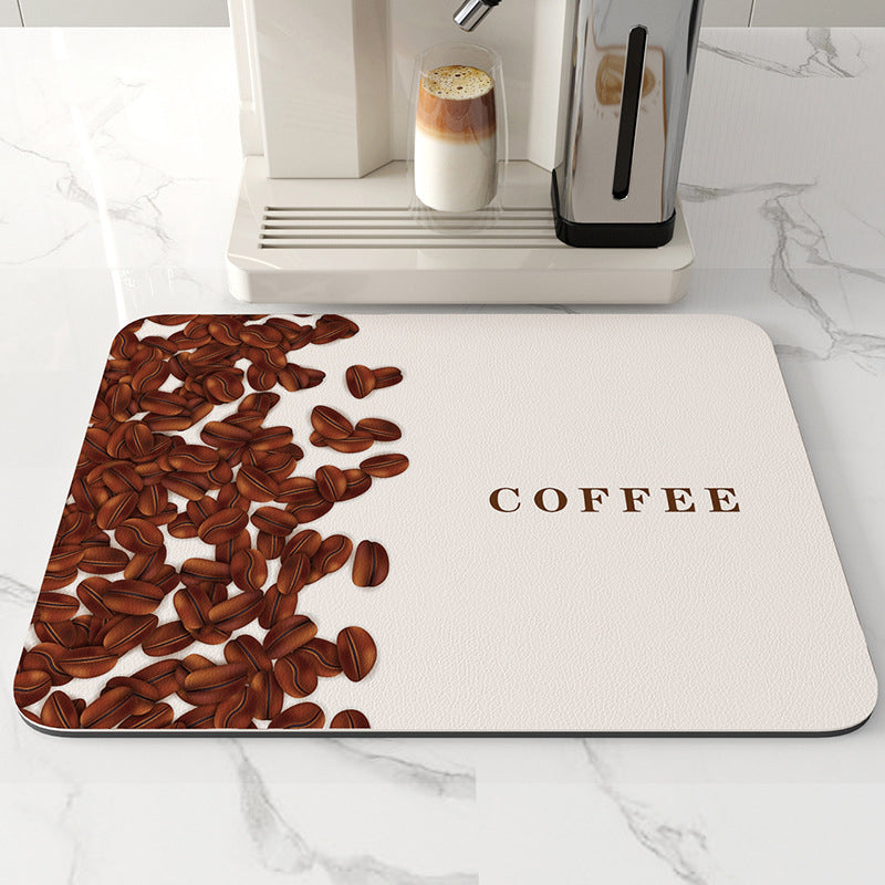 Tapis de cuisine à séchage rapide pour comptoirs