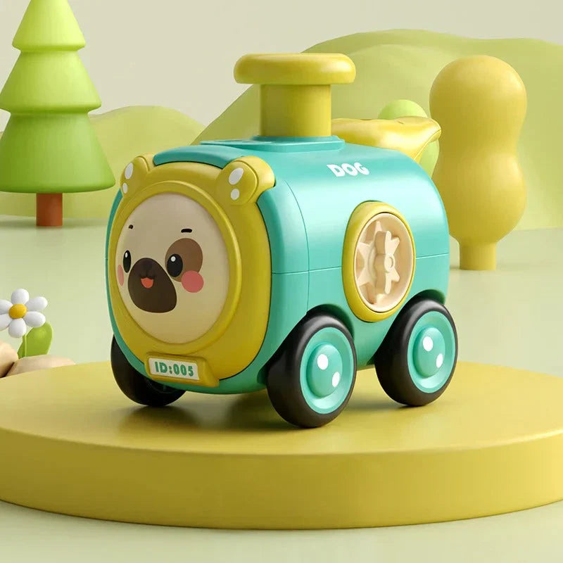 Train des animaux amusant