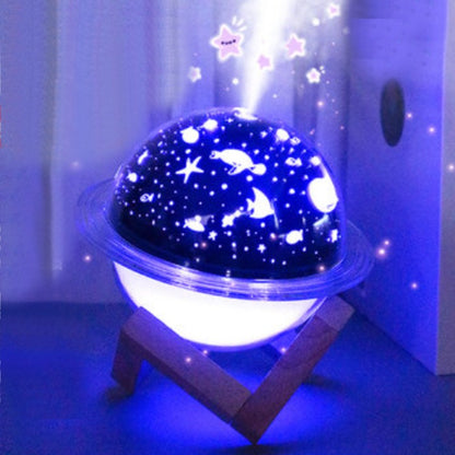 Lampe LED compacte et humidificateur avec lumière colorée 
