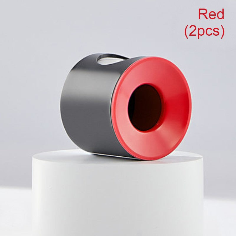 Support mural pour brosse à dents avec ventilation et poignée 