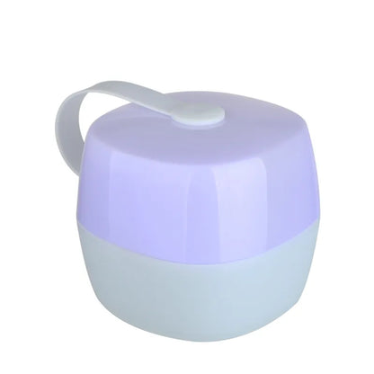 Boîte de rangement pour tétines avec couvercle