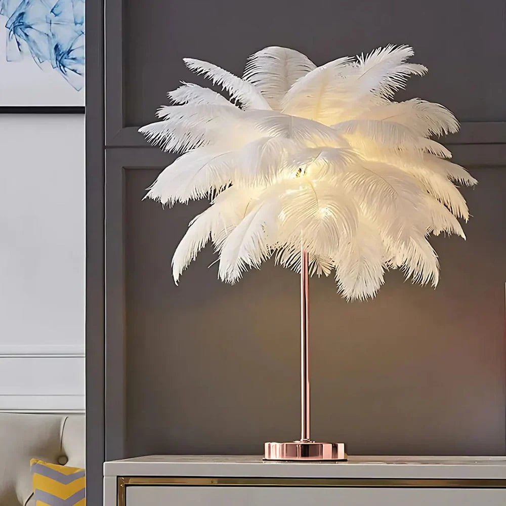 Tropical Island Style Palm Tree Table Lamp - Halri