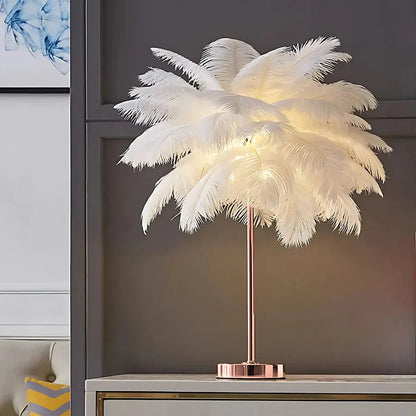 Tropical Island Style Palm Tree Table Lamp - Halri
