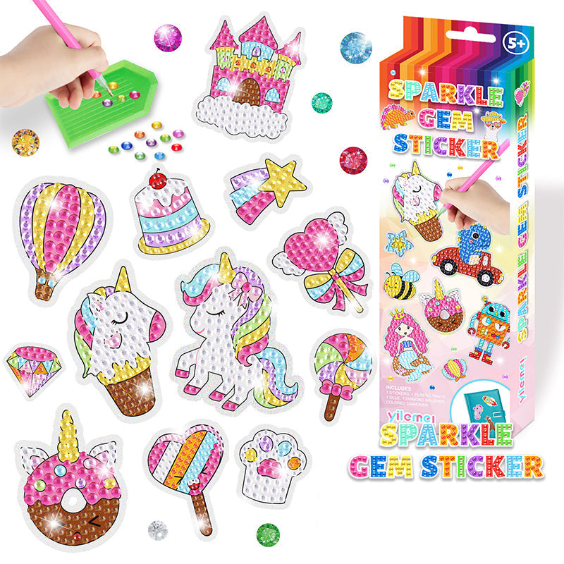 Colorful Diamond Sticker Mosaic Art Set - Halri