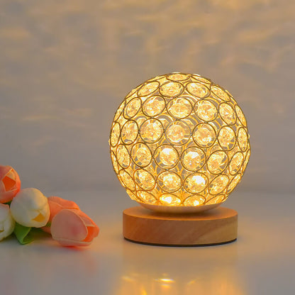 Lampe de bureau USB compacte à lumière douce et chaude