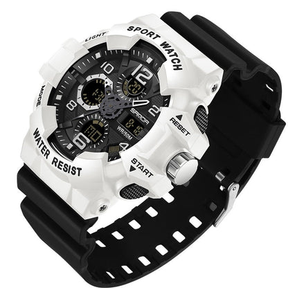 Montre numérique tactique robuste et résistante à l'eau