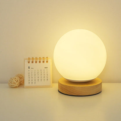 Lampe de bureau USB compacte à lumière douce et chaude