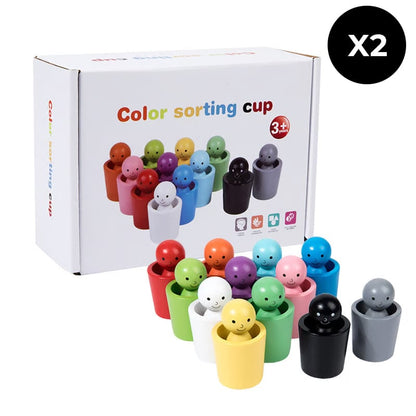 Halri | Gobelets de tri colorés et lumineux