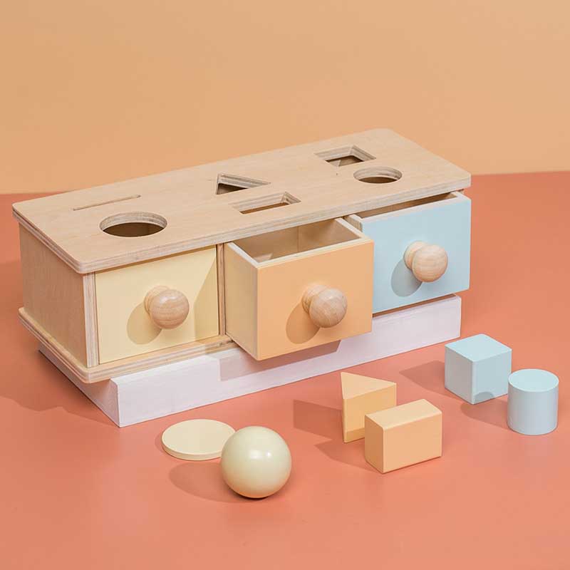 Coffret d'apprentissage coloré - Jouet de tri des formes pour enfants