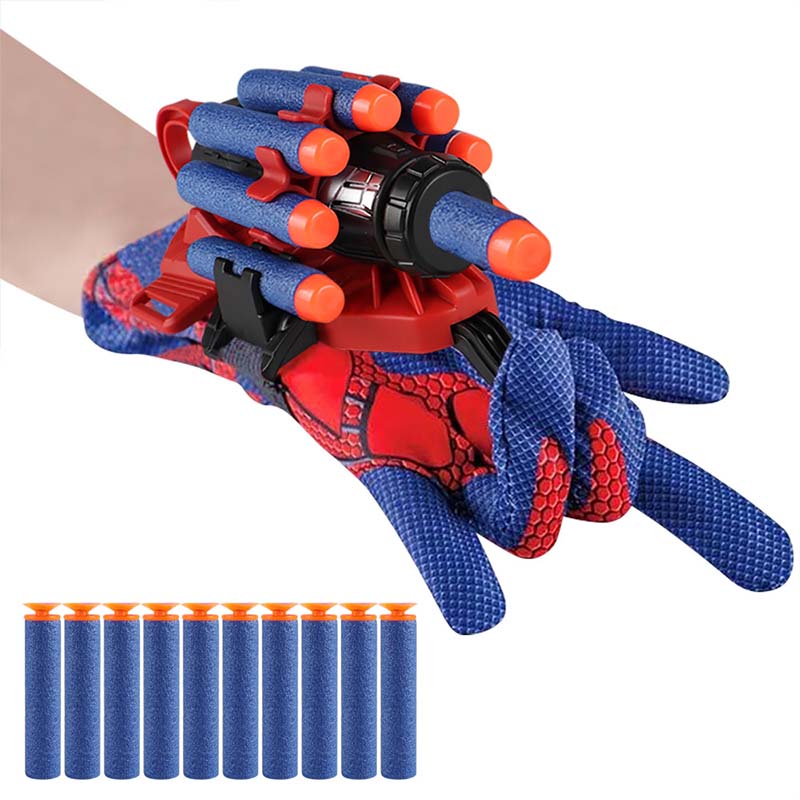 Spiderman Web Blaster Toy with Glove Launcher - Halri