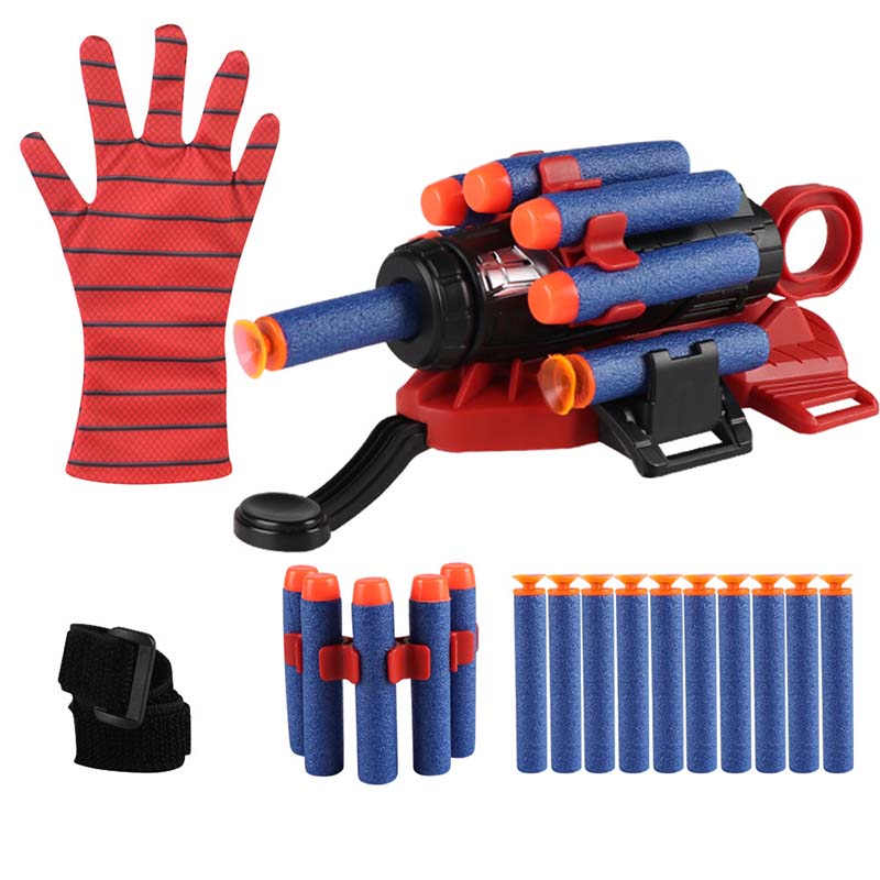 Lance-toiles Spiderman avec gant lanceur
