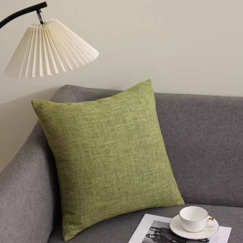 Housses de coussin en coton doux pour la décoration intérieure