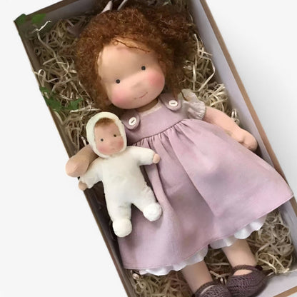 Artistic Wooden Doll for Creative Kids Play