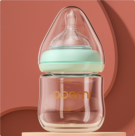 Biberon doux avec tétine en silicone - Anti-coliques sûr