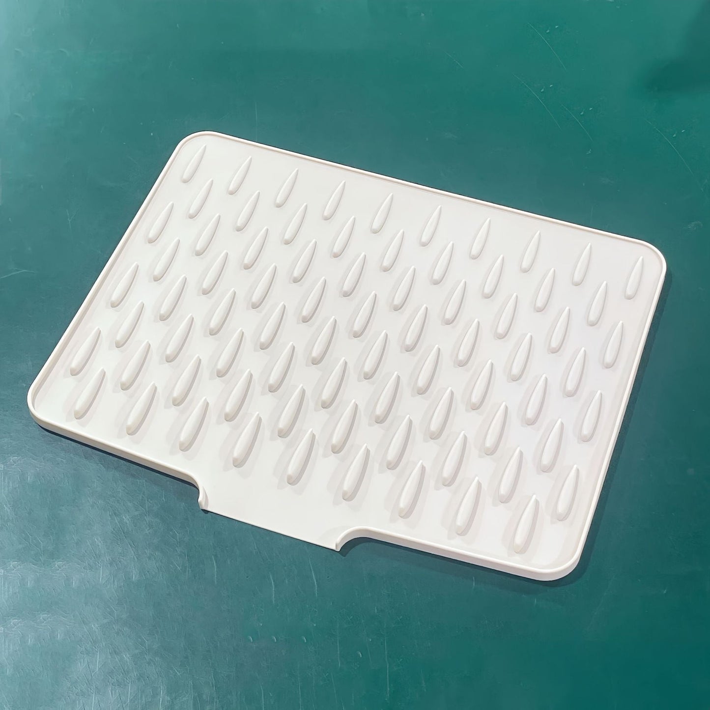 Tapis égouttoir à vaisselle en silicone à séchage rapide