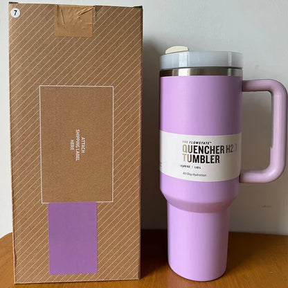 Grande tasse de voyage isotherme avec couvercle à bec verseur