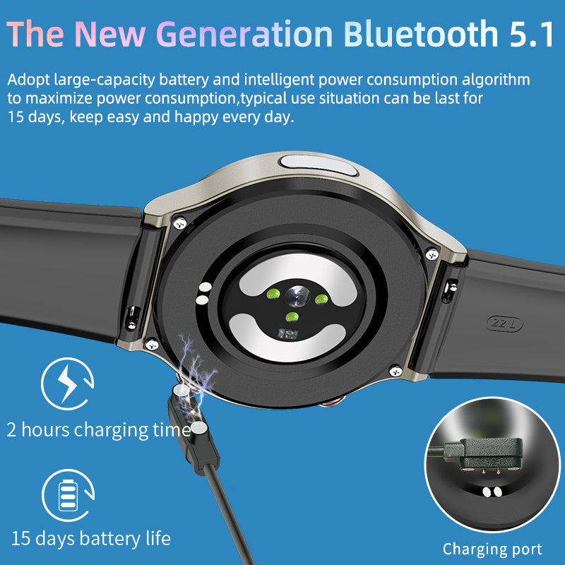 Advanced Fitness Tracker with ECG and Heart Monitoring