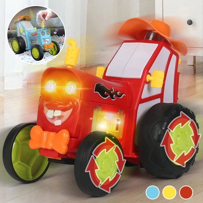 Fun Mini Remote Control Car with Music and Lights - Halri