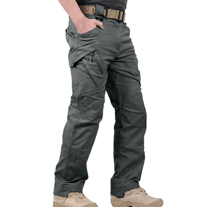 Rugged Outdoor Cargo Pants Heavy Duty Work Trousers