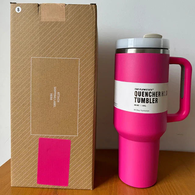 Grande tasse de voyage isotherme avec couvercle à bec verseur