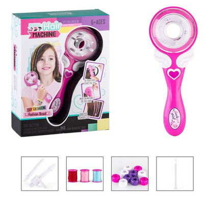 Kit de tresses faciles pour enfants avec perles et accessoires