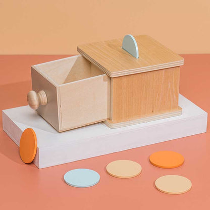 Coffret d'apprentissage coloré - Jouet de tri des formes pour enfants