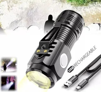 Compact Waterproof LED Torch with 5 Settings