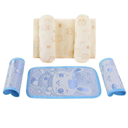 Ensemble d'oreillers de soutien pour le sommeil de bébé - Oreiller doux anti-roulis