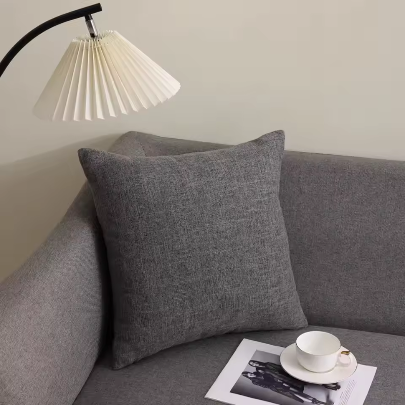 Housses de coussin en coton doux pour la décoration intérieure