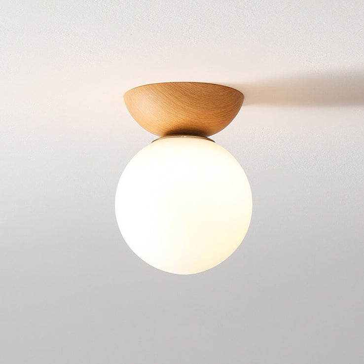 Plafonnier LED d'inspiration asiatique