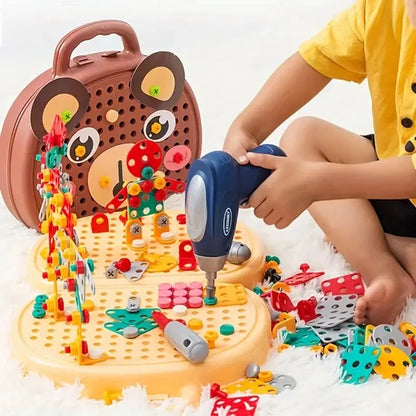 Educational Wooden Toy Storage Box - Halri